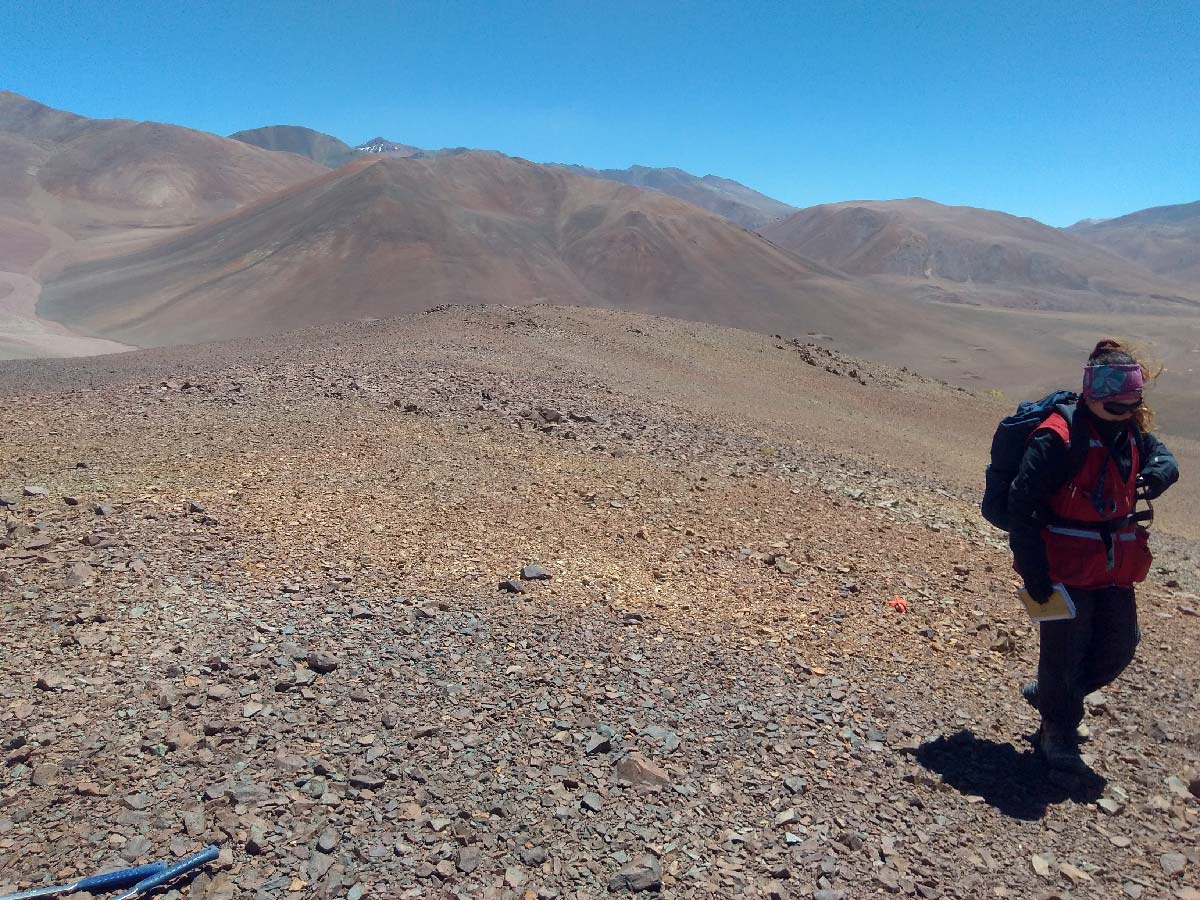 Alteración en roca de caja